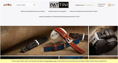 Desktop Screenshot of pattini.pl